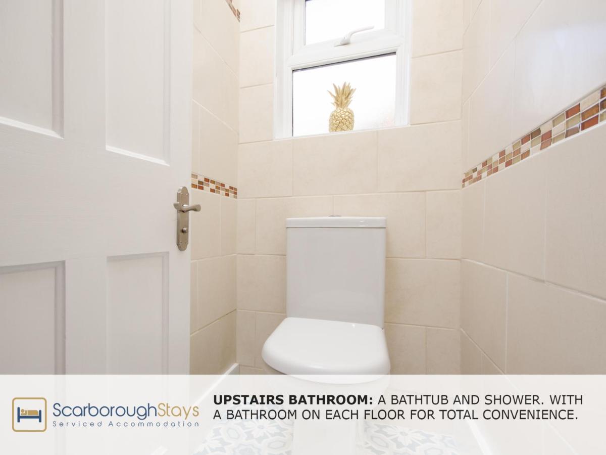 Scarborough Stays - Victorian Townhouse - 5 Bedrooms - Sleeps 9 Exterior foto