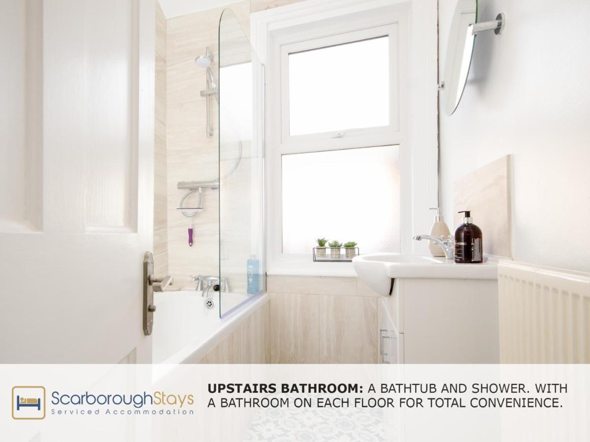 Scarborough Stays - Victorian Townhouse - 5 Bedrooms - Sleeps 9 Exterior foto